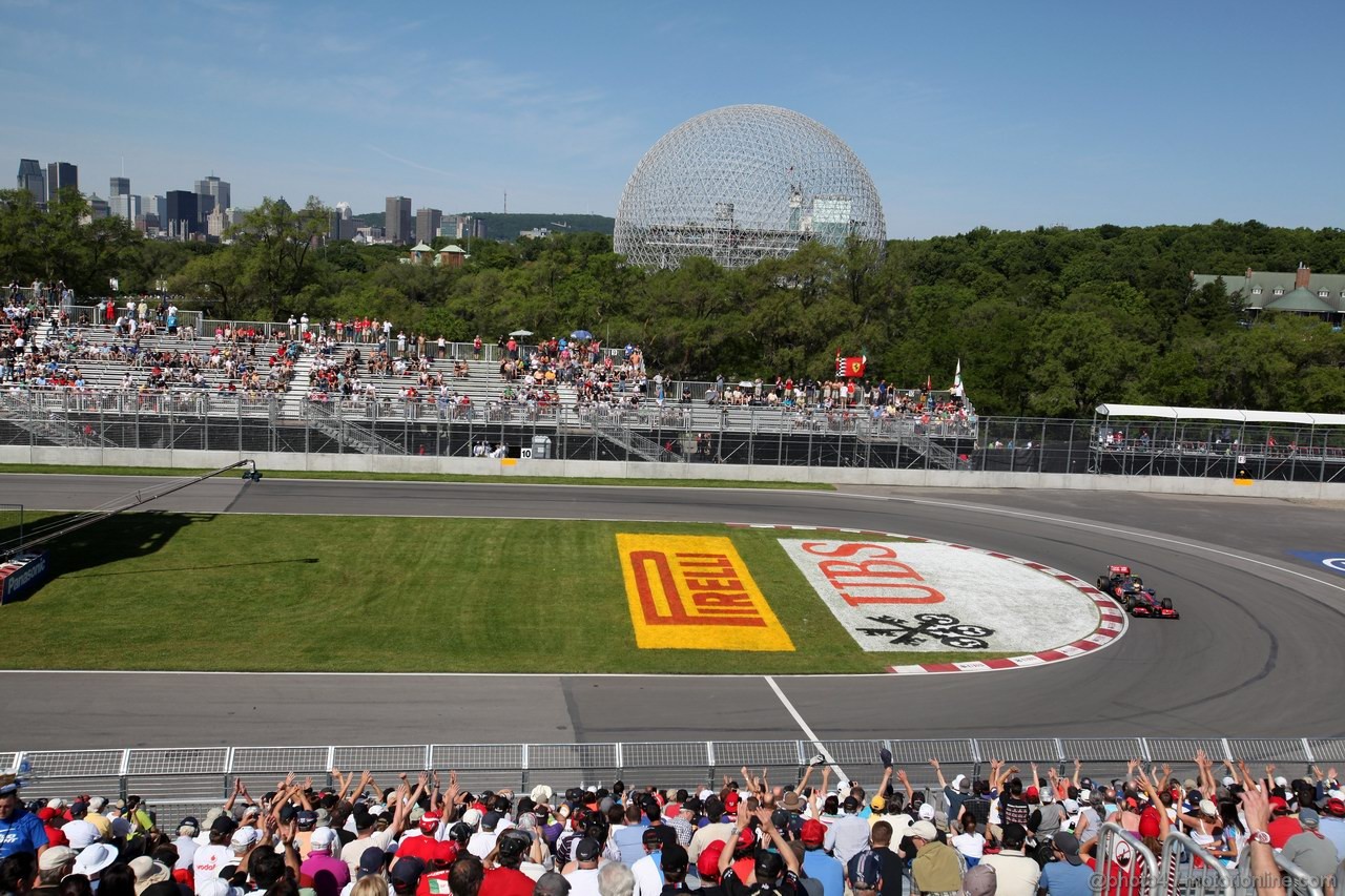GP CANADA, 09.06.2012- Prove Libere 3, Lewis Hamilton (GBR) McLaren Mercedes MP4-27 