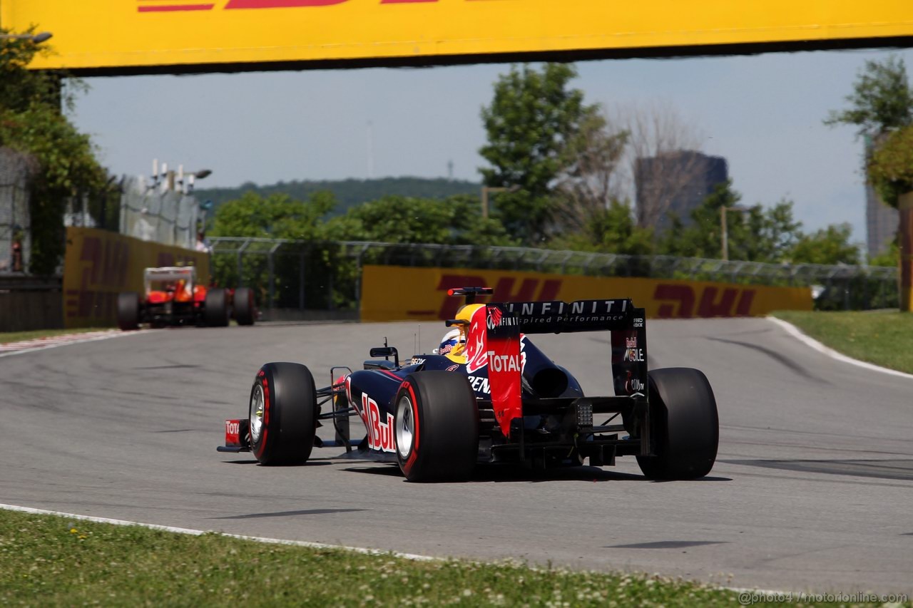 GP CANADA, 09.06.2012- Prove Libere 3, Sebastian Vettel (GER) Red Bull Racing RB8