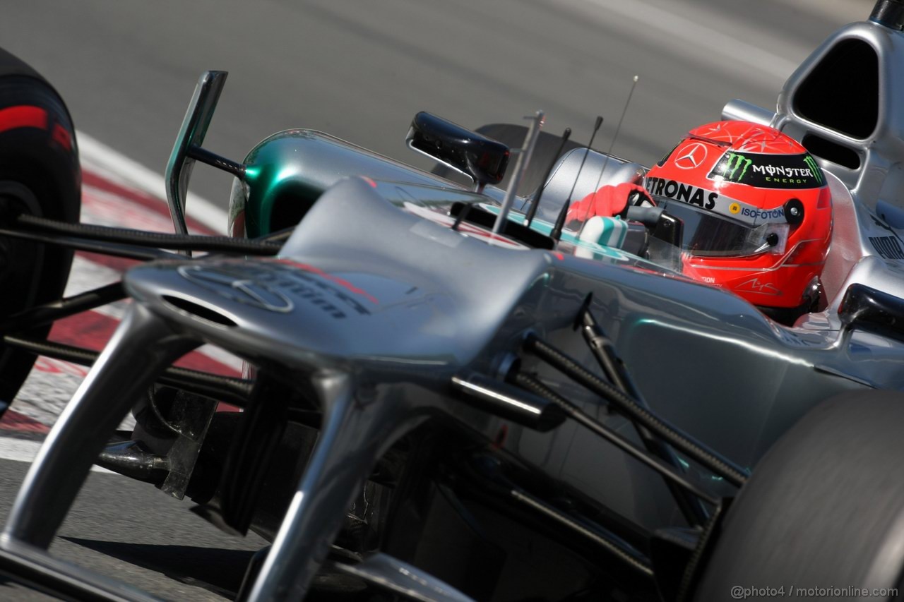 GP CANADA, 09.06.2012- Prove Libere 3, Michael Schumacher (GER) Mercedes AMG F1 W03 