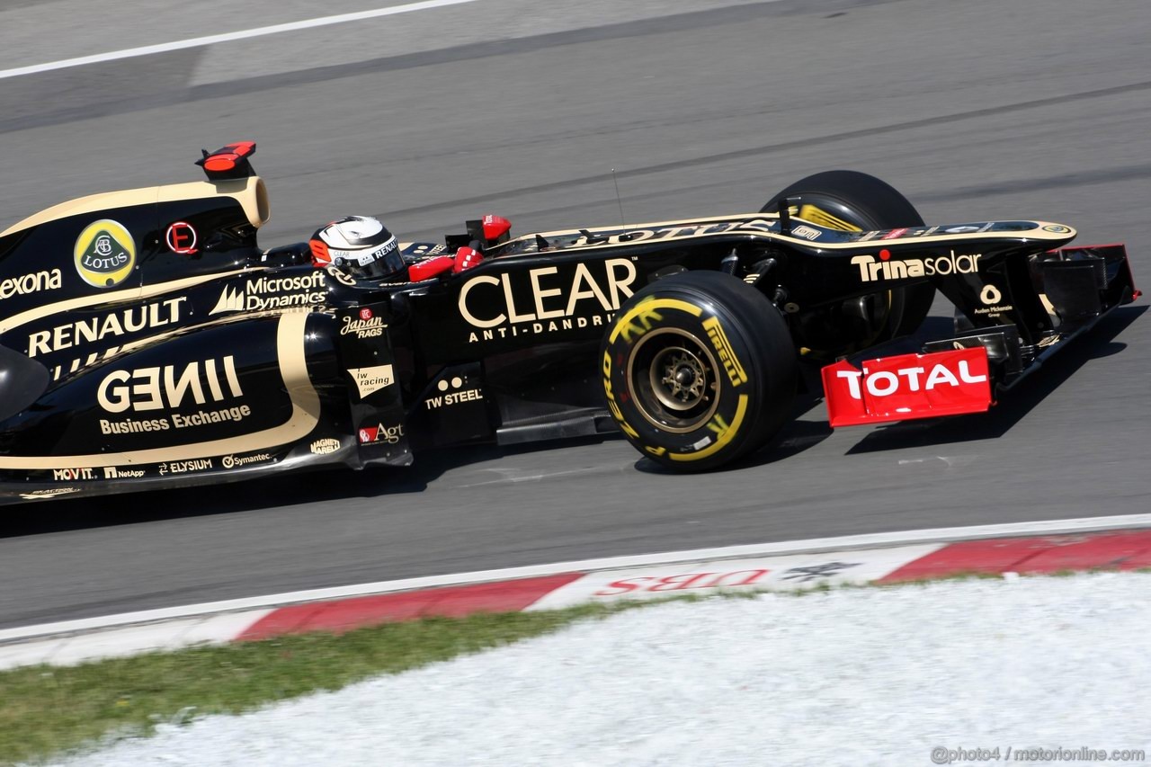 GP CANADA, 09.06.2012- Prove Libere 3, Kimi Raikkonen (FIN) Lotus F1 Team E20 