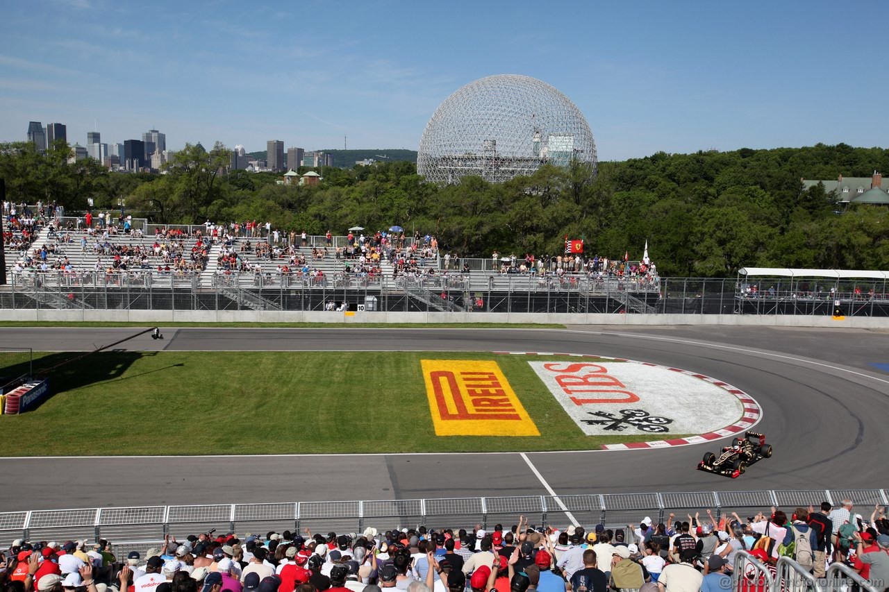 GP CANADA, 09.06.2012- Prove Libere 3, Kimi Raikkonen (FIN) Lotus F1 Team E20 