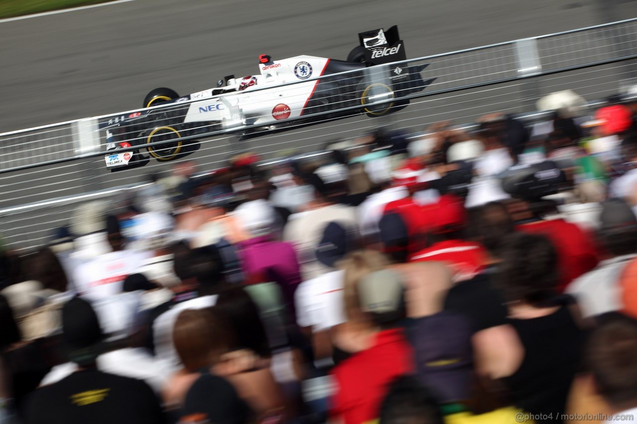 GP CANADA, 09.06.2012- Prove Libere 3, Kamui Kobayashi (JAP) Sauber F1 Team C31 