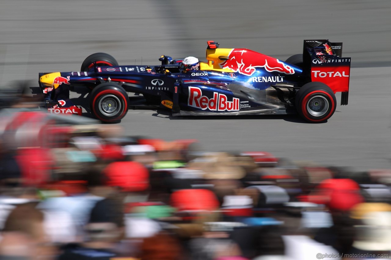 GP CANADA, 09.06.2012- Prove Libere 3, Sebastian Vettel (GER) Red Bull Racing RB8