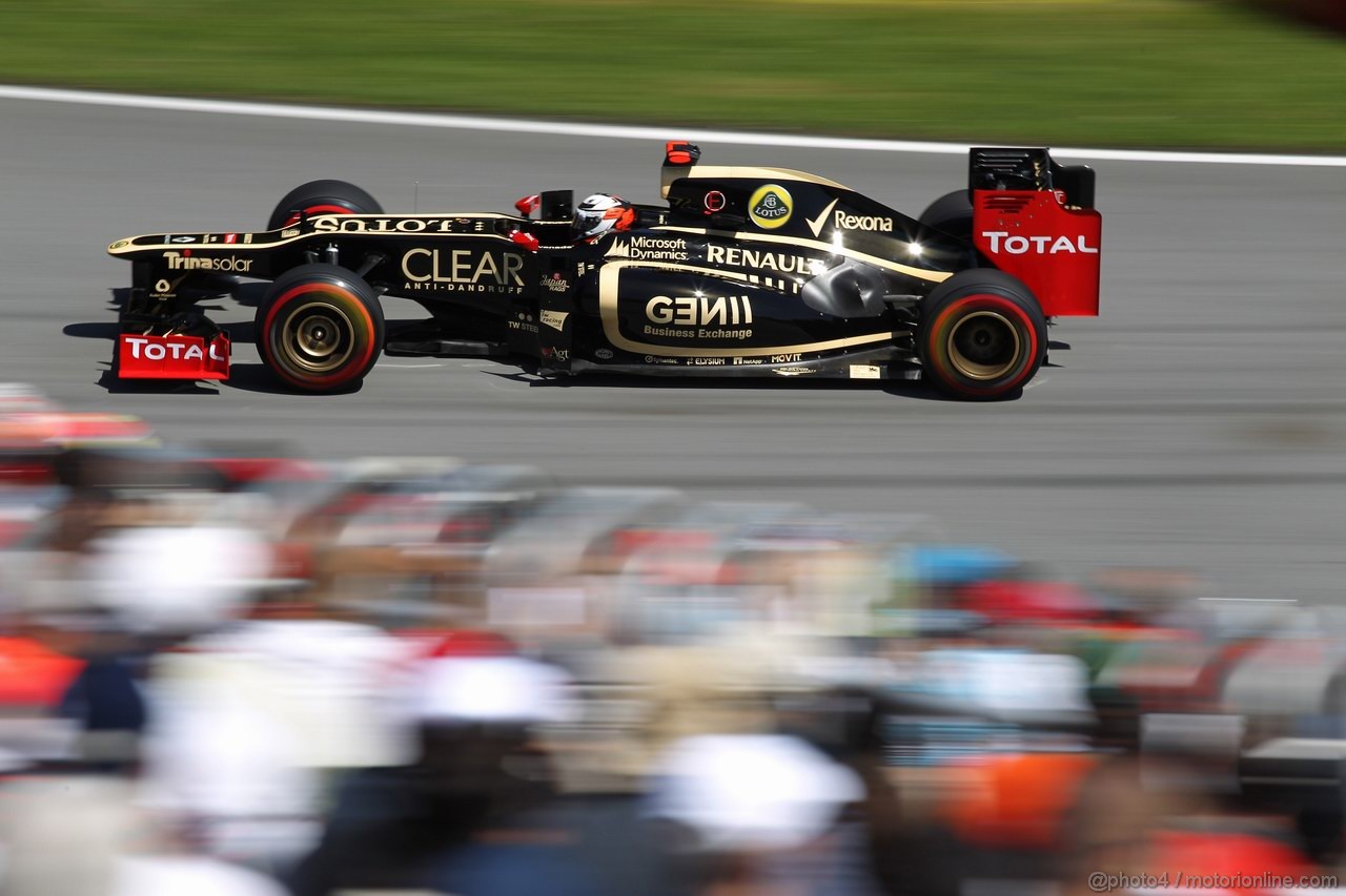 GP CANADA, 09.06.2012- Prove Libere 3, Kimi Raikkonen (FIN) Lotus F1 Team E20 