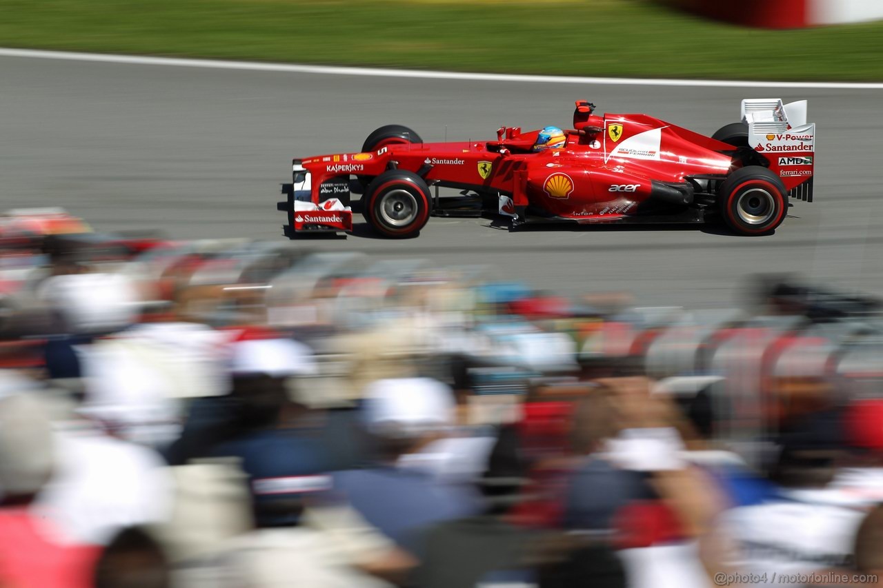 GP CANADA, 09.06.2012- Prove Libere 3, Fernando Alonso (ESP) Ferrari F2012 