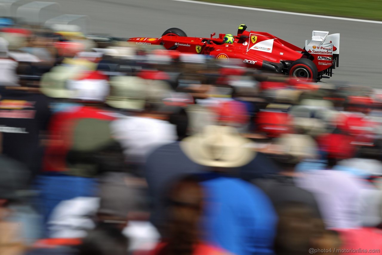 GP CANADA, 09.06.2012- Prove Libere 3, Felipe Massa (BRA) Ferrari F2012