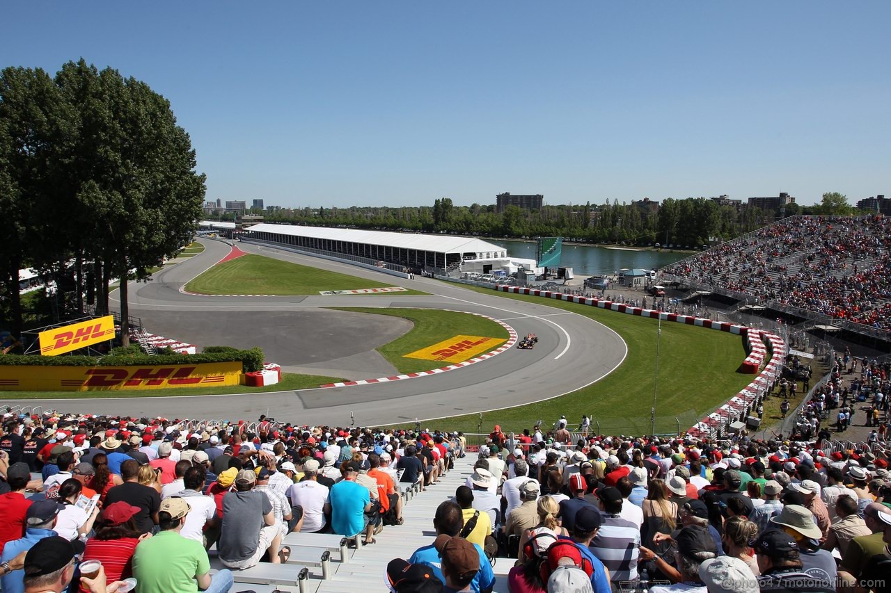 GP CANADA, 09.06.2012- Prove Libere 3, Sebastian Vettel (GER) Red Bull Racing RB8 