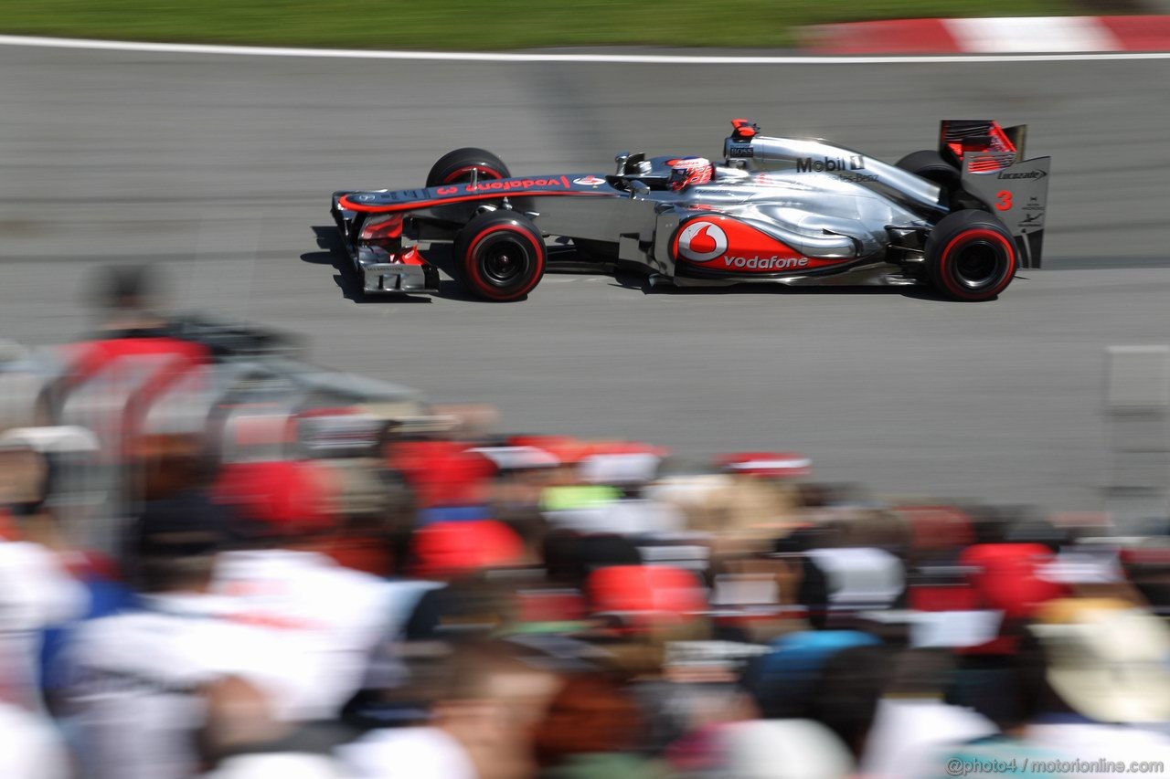 GP CANADA, 09.06.2012- Prove Libere 3, Jenson Button (GBR) McLaren Mercedes MP4-27