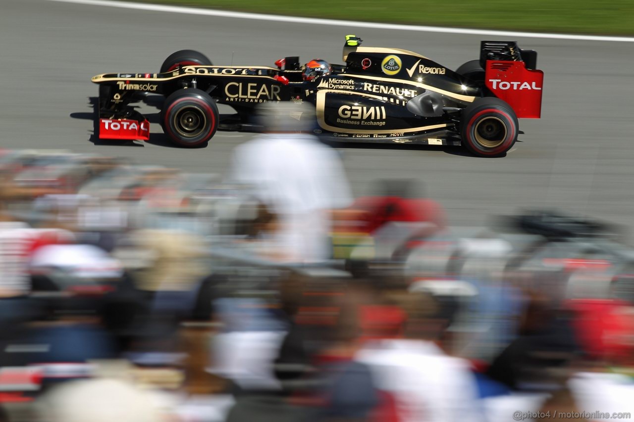 GP CANADA, 09.06.2012- Prove Libere 3, Romain Grosjean (FRA) Lotus F1 Team E20 