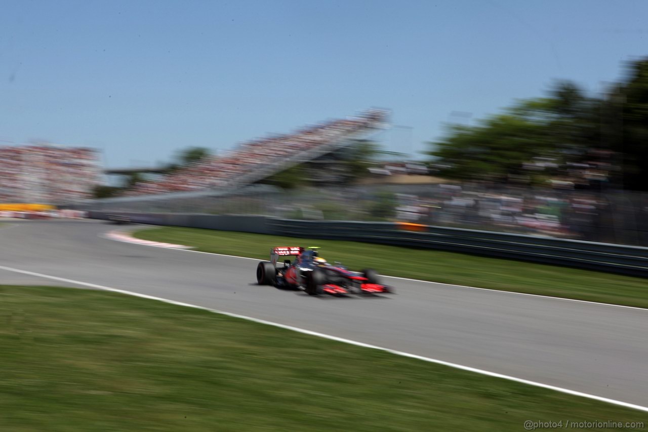 GP CANADA, 09.06.2012- Lewis Hamilton (GBR) McLaren Mercedes MP4-27 