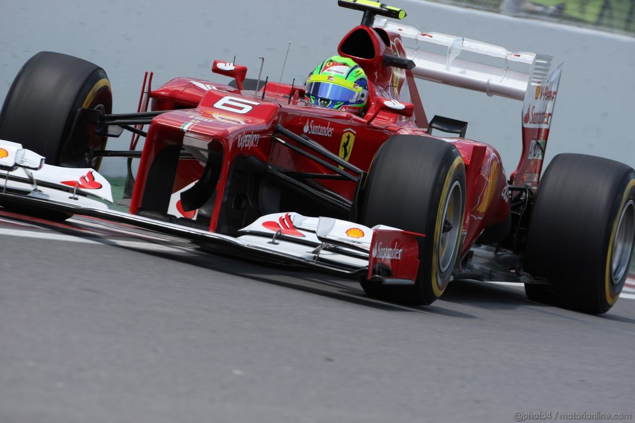 GP CANADA, 09.06.2012- Qualifiche, Felipe Massa (BRA) Ferrari F2012 