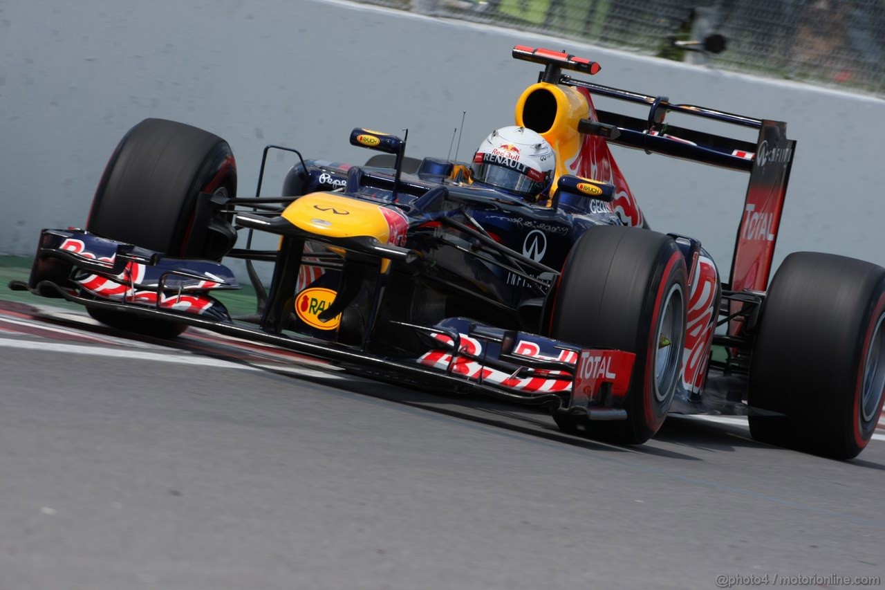 GP CANADA, 09.06.2012- Qualifiche, Sebastian Vettel (GER) Red Bull Racing RB8 