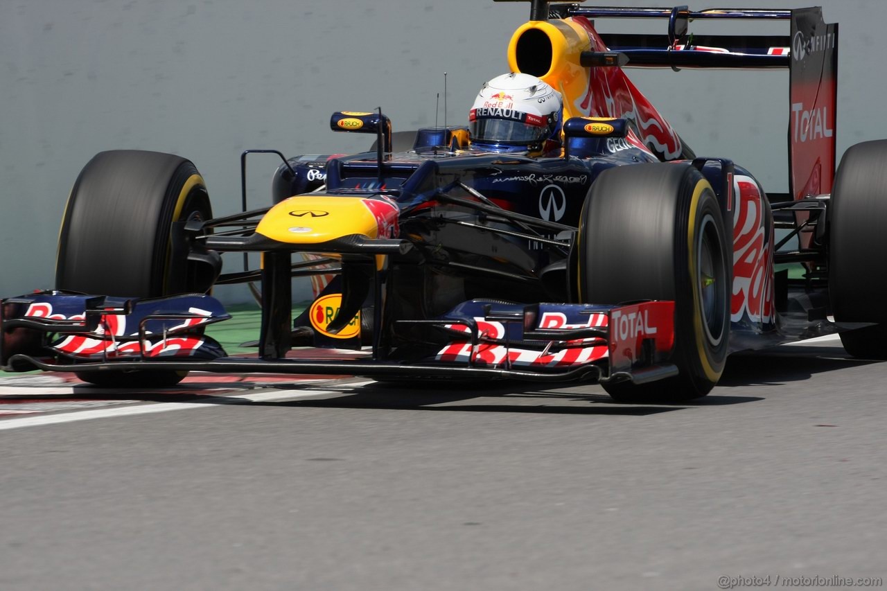 GP CANADA, 09.06.2012- Qualifiche, Sebastian Vettel (GER) Red Bull Racing RB8 