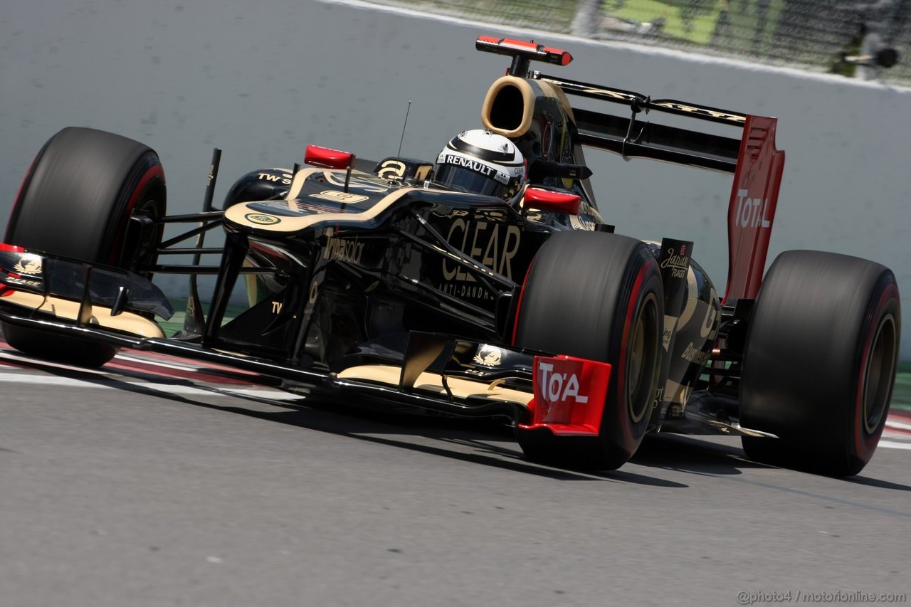 GP CANADA, 09.06.2012- Qualifiche, Kimi Raikkonen (FIN) Lotus F1 Team E20 