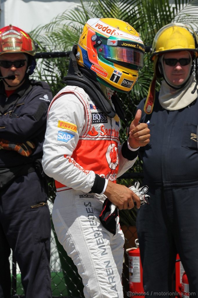 GP CANADA, 09.06.2012- Qualifiche, Lewis Hamilton (GBR) McLaren Mercedes MP4-27 