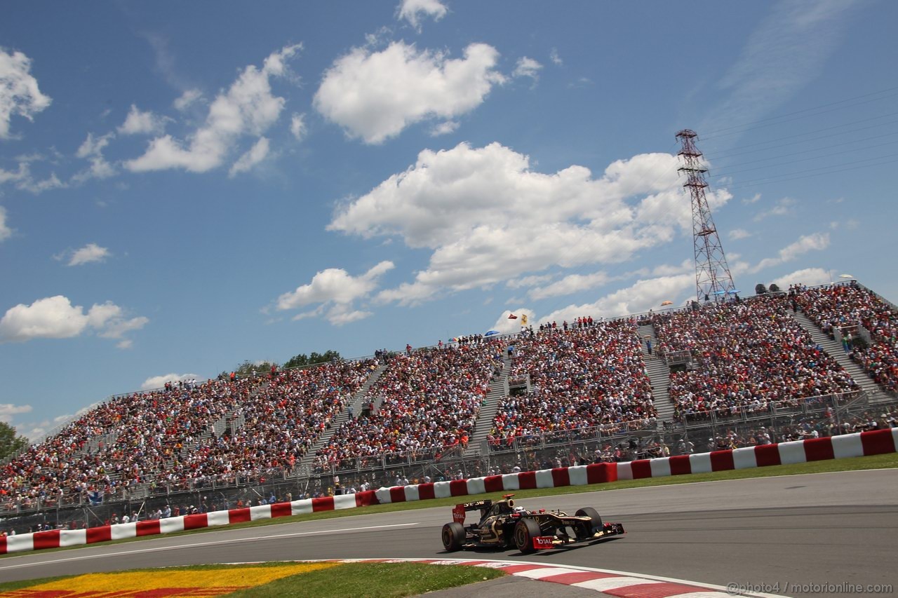 GP CANADA, 09.06.2012- Qualifiche, Kimi Raikkonen (FIN) Lotus F1 Team E20