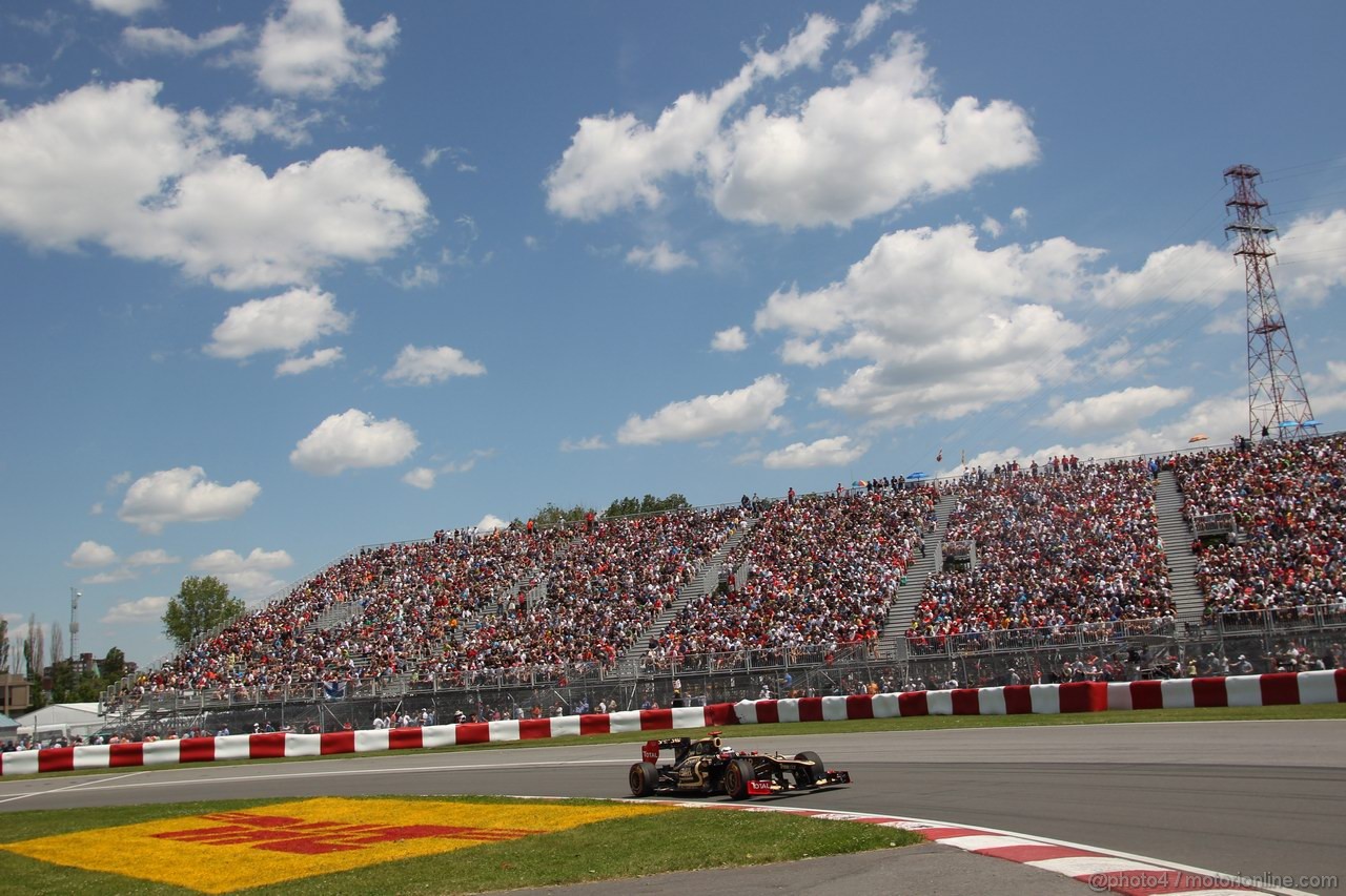 GP CANADA, 09.06.2012- Qualifiche, Kimi Raikkonen (FIN) Lotus F1 Team E20