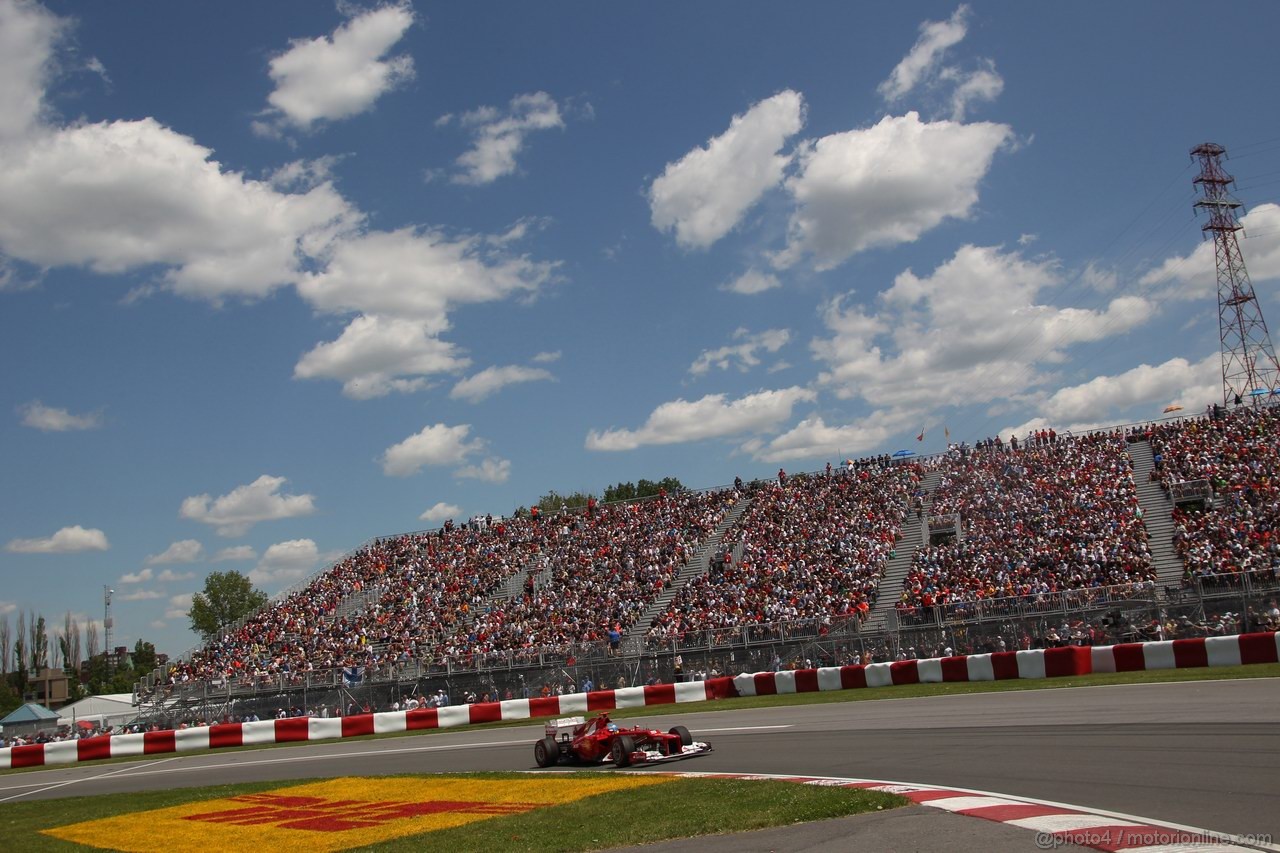 GP CANADA, 09.06.2012- Qualifiche, Fernando Alonso (ESP) Ferrari F2012