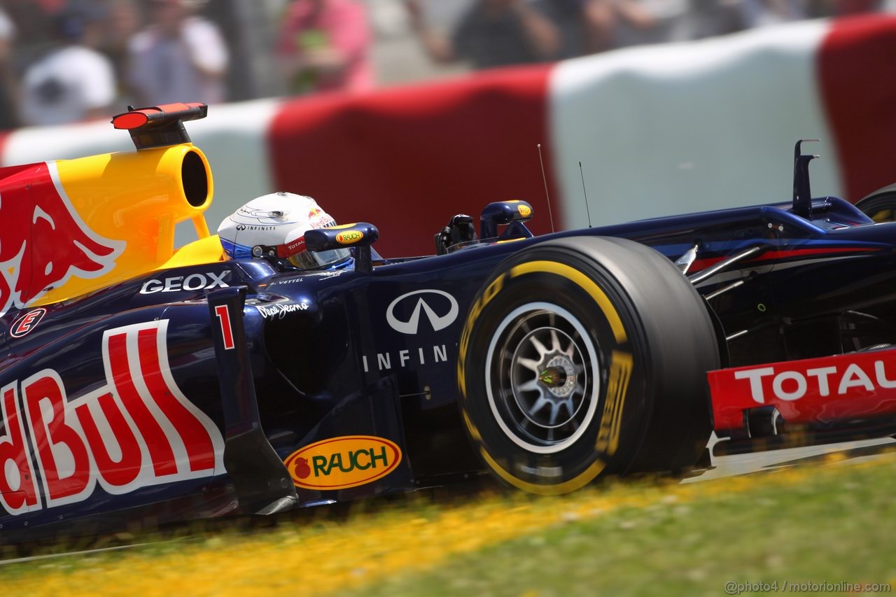 GP CANADA, 09.06.2012- Qualifiche, Sebastian Vettel (GER) Red Bull Racing RB8 