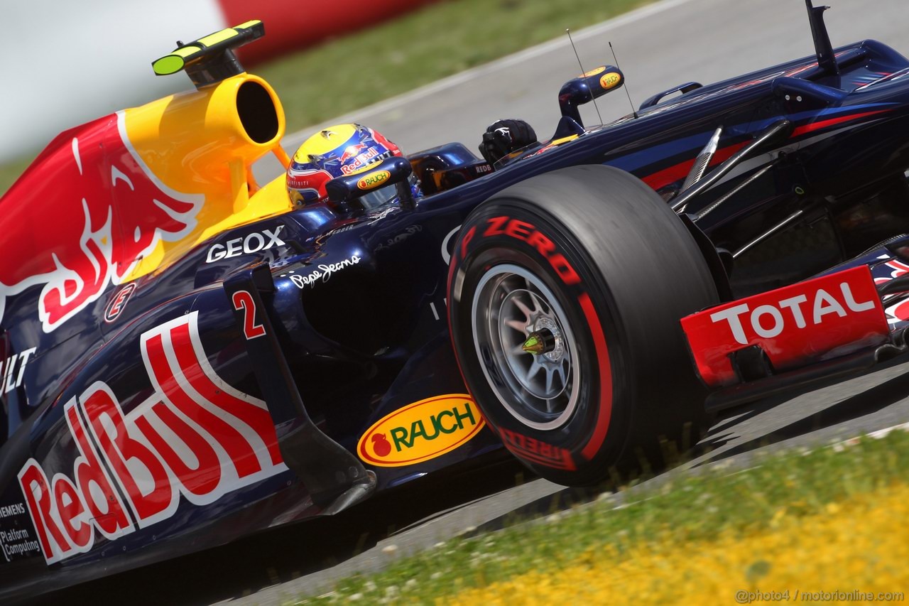GP CANADA, 09.06.2012- Qualifiche, Mark Webber (AUS) Red Bull Racing RB8