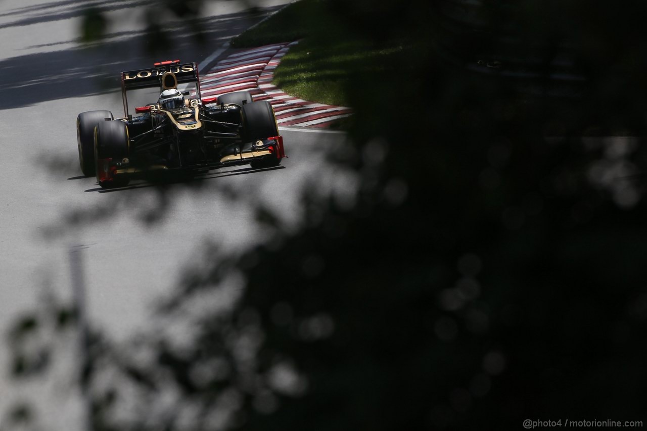 GP CANADA, 09.06.2012- Qualifiche, Kimi Raikkonen (FIN) Lotus F1 Team E20