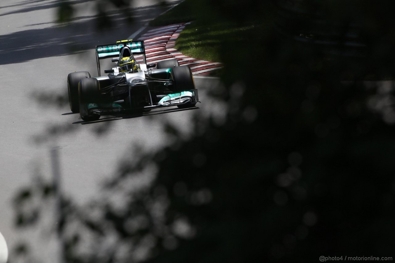 GP CANADA, 09.06.2012- Qualifiche, Nico Rosberg (GER) Mercedes AMG F1 W03 
