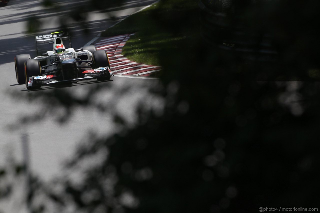 GP CANADA, 09.06.2012- Qualifiche, Sergio Pérez (MEX) Sauber F1 Team C31 