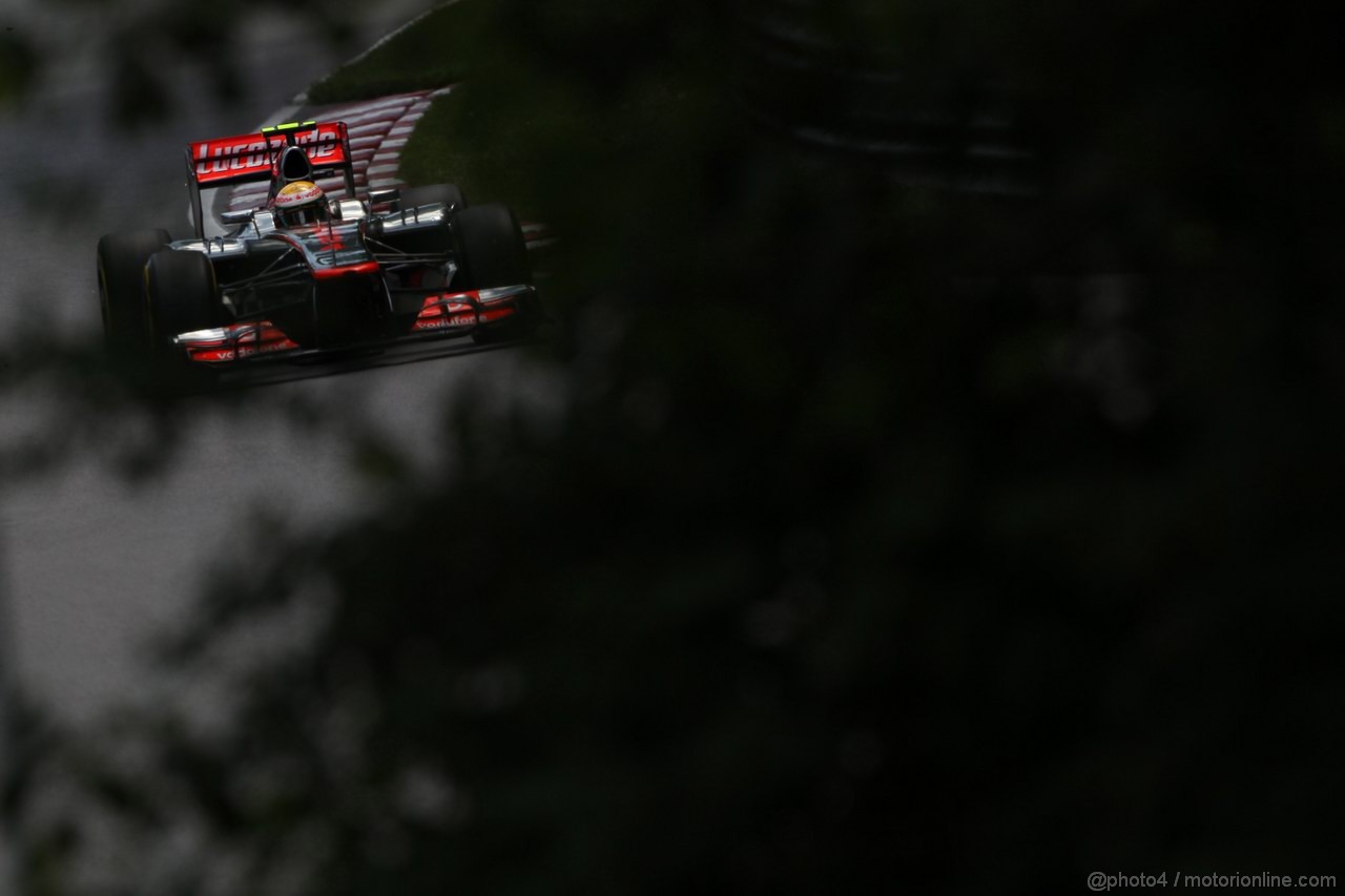 GP CANADA, 09.06.2012- Qualifiche, Lewis Hamilton (GBR) McLaren Mercedes MP4-27