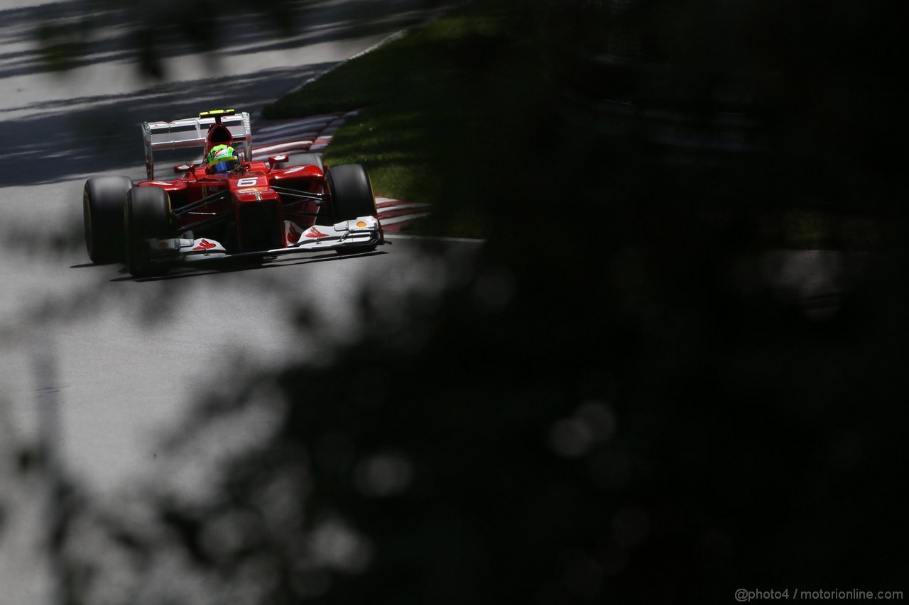 GP CANADA, 09.06.2012- Qualifiche, Felipe Massa (BRA) Ferrari F2012 