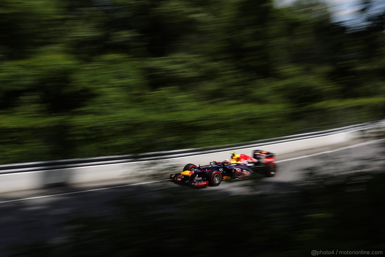 GP CANADA, 09.06.2012- Qualifiche, Mark Webber (AUS) Red Bull Racing RB8