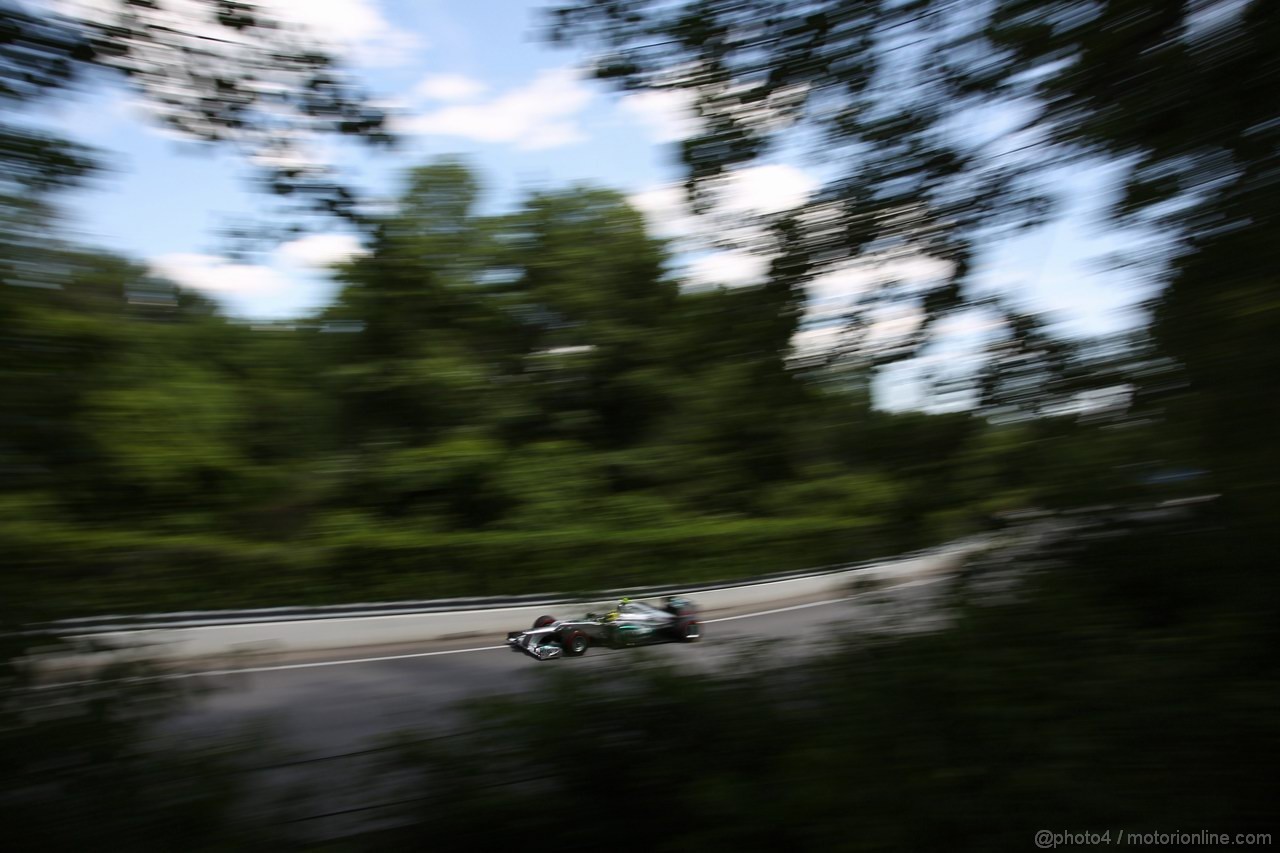 GP CANADA, 09.06.2012- Qualifiche, Nico Rosberg (GER) Mercedes AMG F1 W03 