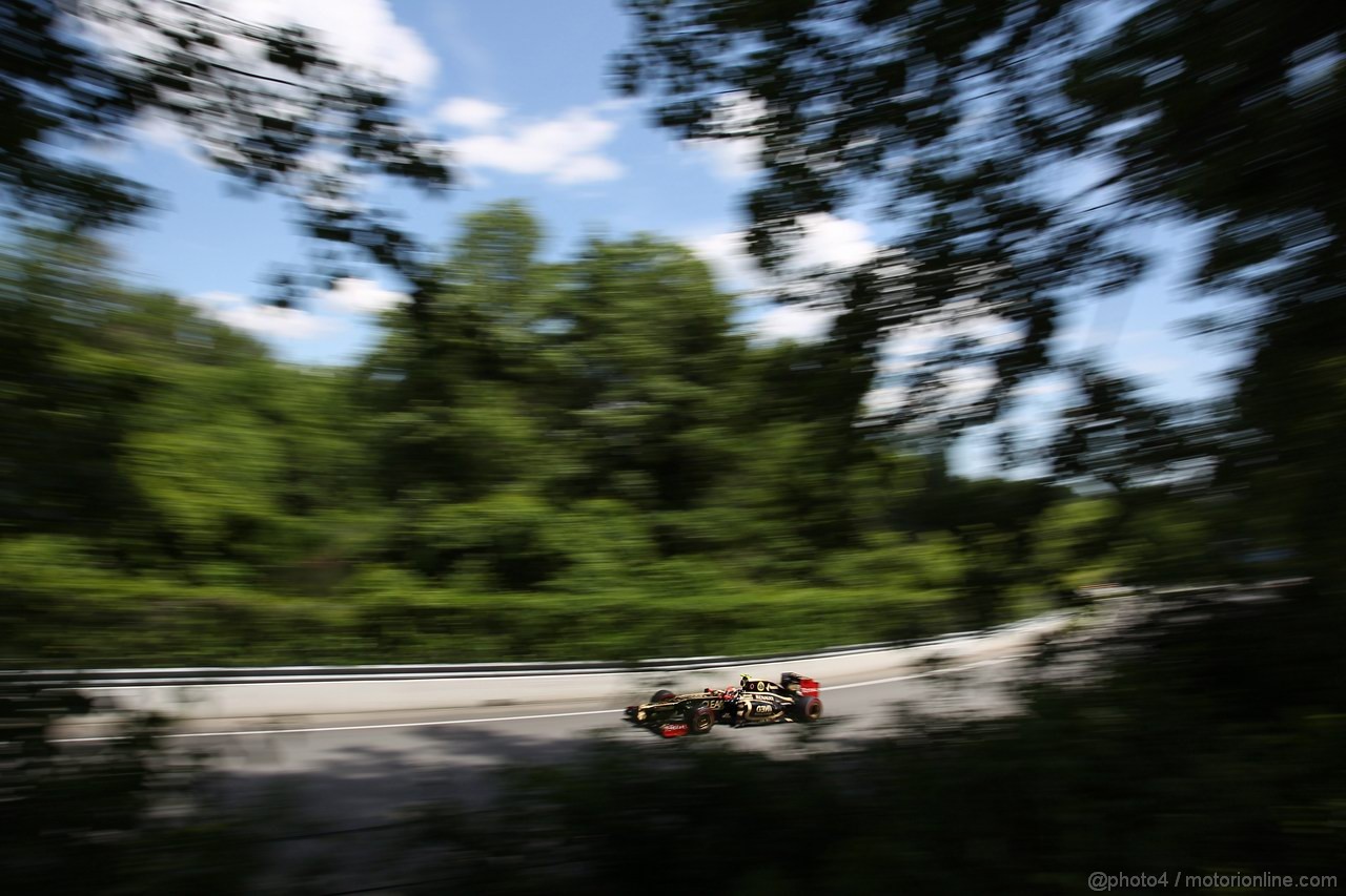GP CANADA, 09.06.2012- Qualifiche, Romain Grosjean (FRA) Lotus F1 Team E20 