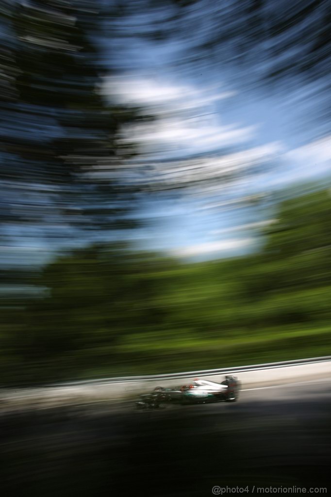 GP CANADA, 09.06.2012- Qualifiche, Michael Schumacher (GER) Mercedes AMG F1 W03 