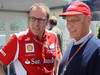 GP CANADA, 09.06.2012- Stefano Domenicali (ITA), Team Principal e Nikki Lauda (AU) 