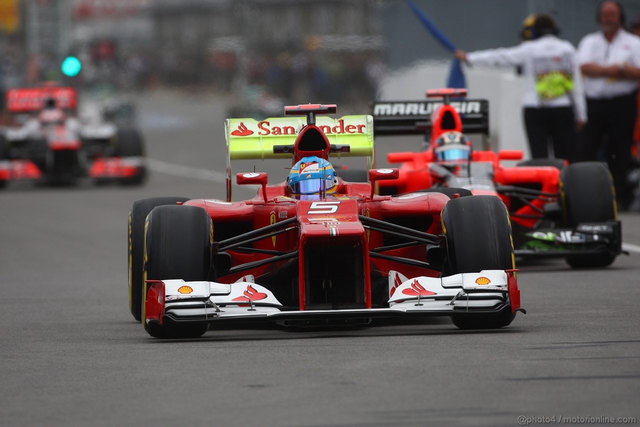 GP CANADA, 08.06.2012- Prove Libere 1, Fernando Alonso (ESP) Ferrari F2012