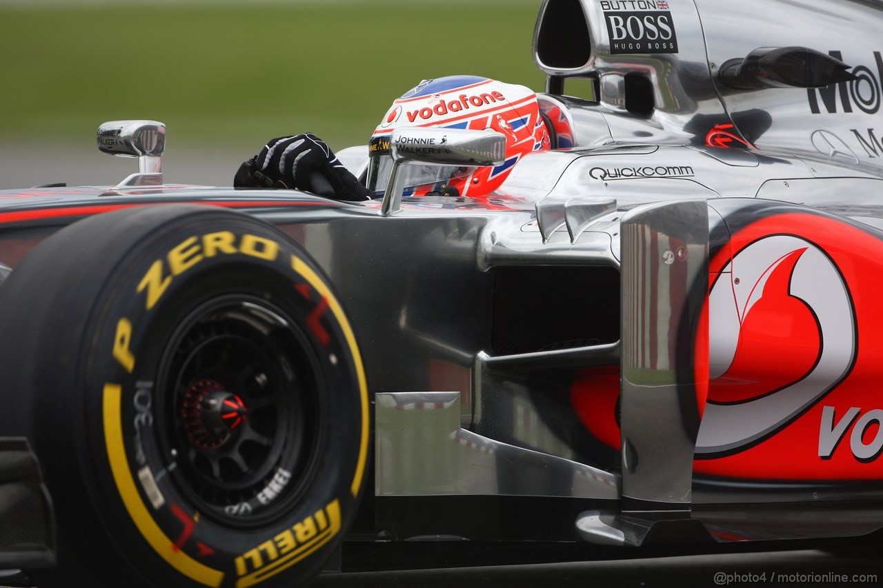GP CANADA, 08.06.2012- Prove Libere 1, Jenson Button (GBR) McLaren Mercedes MP4-27 