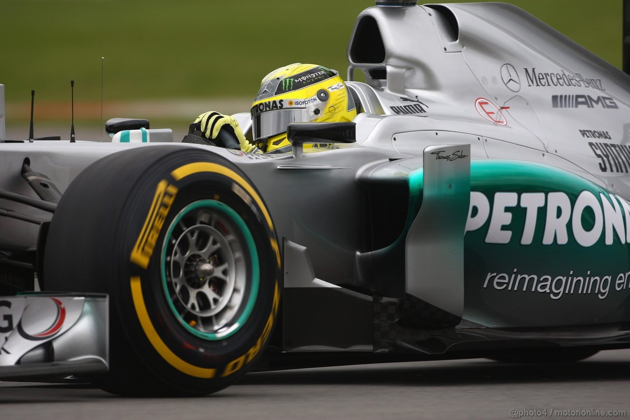 GP CANADA, 08.06.2012- Prove Libere 1, Nico Rosberg (GER) Mercedes AMG F1 W03 