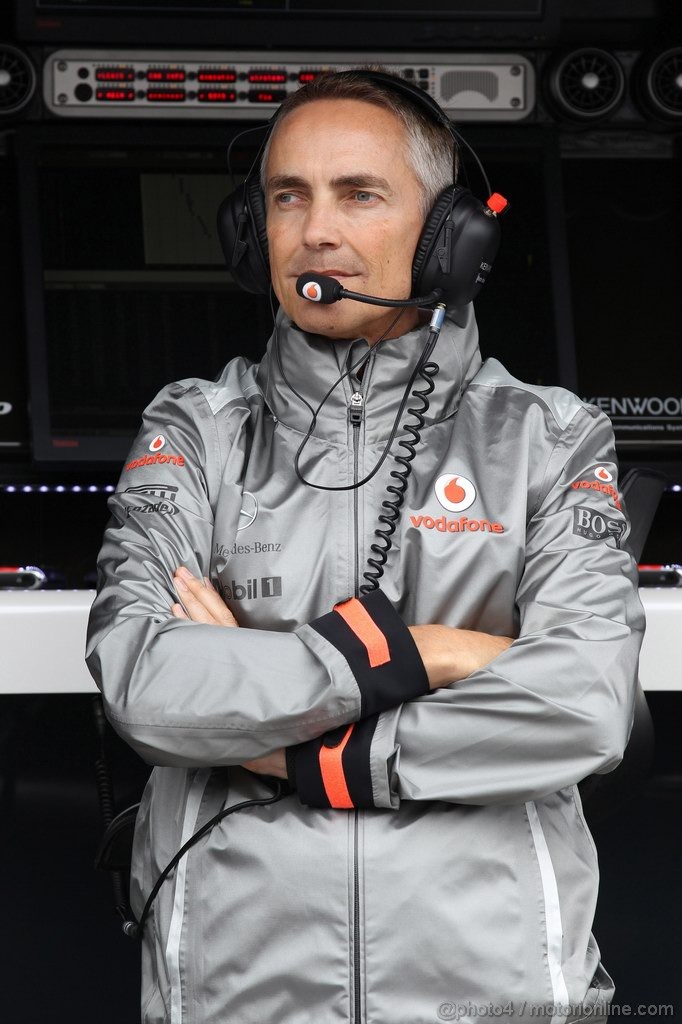 GP CANADA, 08.06.2012- Prove Libere 1, Martin Whitmarsh (GBR), Chief Executive Officer Mclaren 