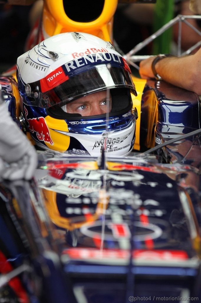 GP CANADA, 08.06.2012- Prove Libere 1, Sebastian Vettel (GER) Red Bull Racing RB8
