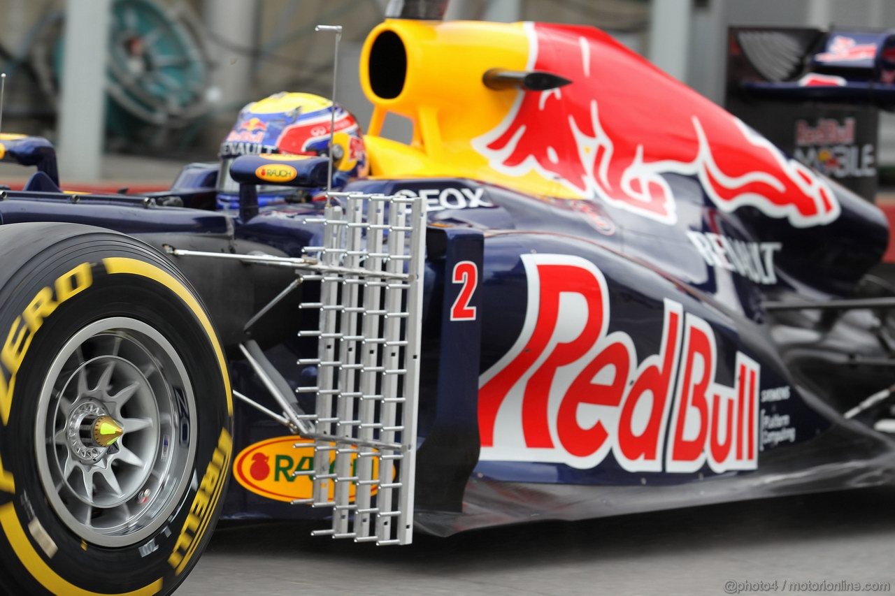 GP CANADA, 08.06.2012- Prove Libere 1, Mark Webber (AUS) Red Bull Racing RB8