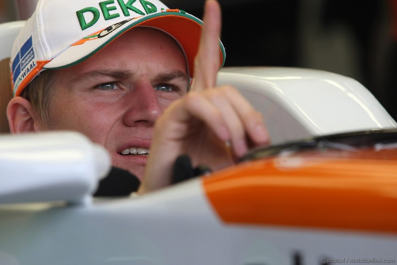 GP CANADA, 08.06.2012- Prove Libere 1, Nico Hulkenberg (GER) Sahara Force India F1 Team VJM05