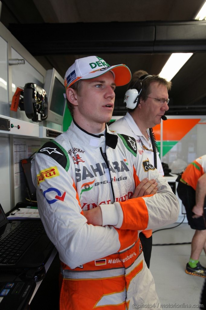 GP CANADA, 08.06.2012- Prove Libere 1, Nico Hulkenberg (GER) Sahara Force India F1 Team VJM05