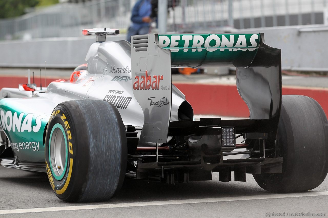 GP CANADA, 08.06.2012- Prove Libere 1, Michael Schumacher (GER) Mercedes AMG F1 W03 