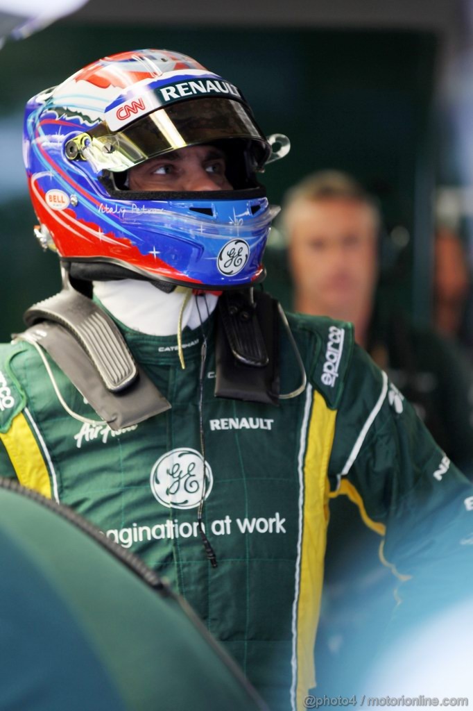 GP CANADA, 08.06.2012- Prove Libere 1, Vitaly Petrov (RUS) Caterham F1 Team CT01
