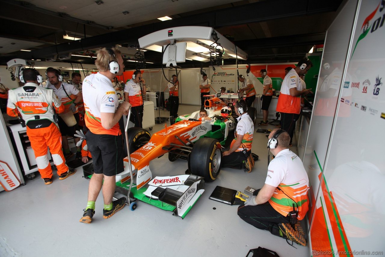 GP CANADA, 08.06.2012- Prove Libere 1, Paul di Resta (GBR) Sahara Force India F1 Team VJM05 