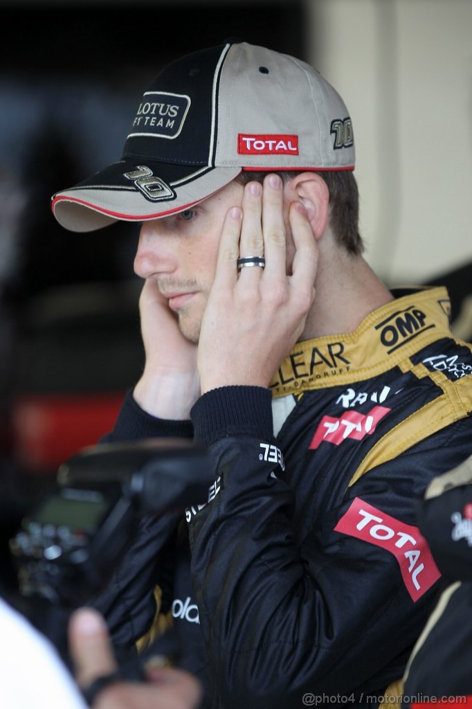 GP CANADA, 08.06.2012- Prove Libere 1, Romain Grosjean (FRA) Lotus F1 Team E20 