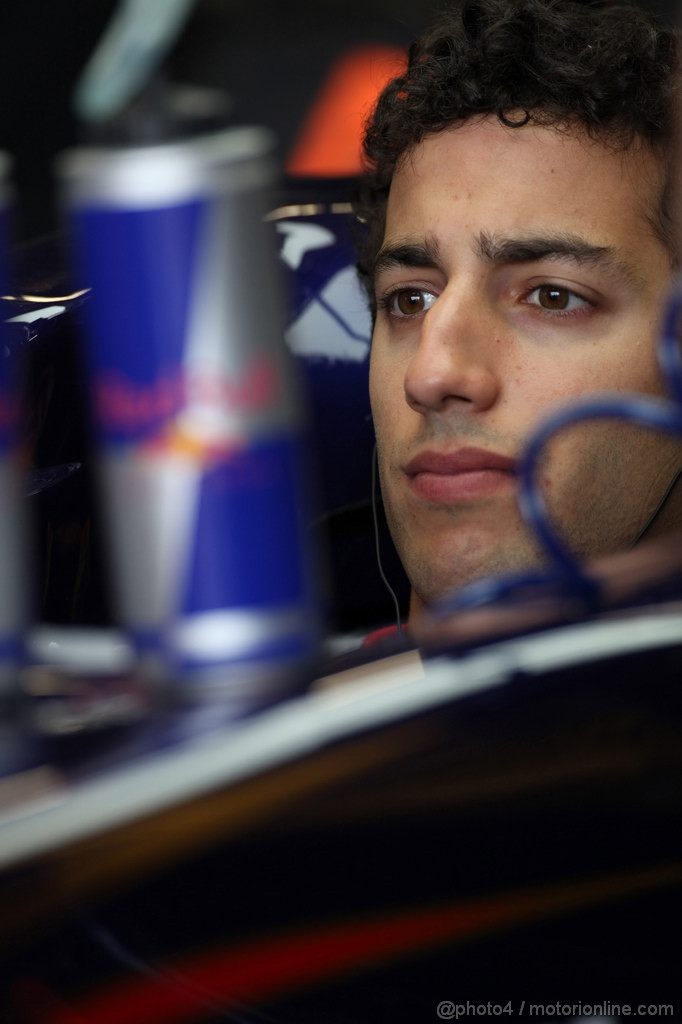 GP CANADA, 08.06.2012- Prove Libere 1, Daniel Ricciardo (AUS) Scuderia Toro Rosso STR7 