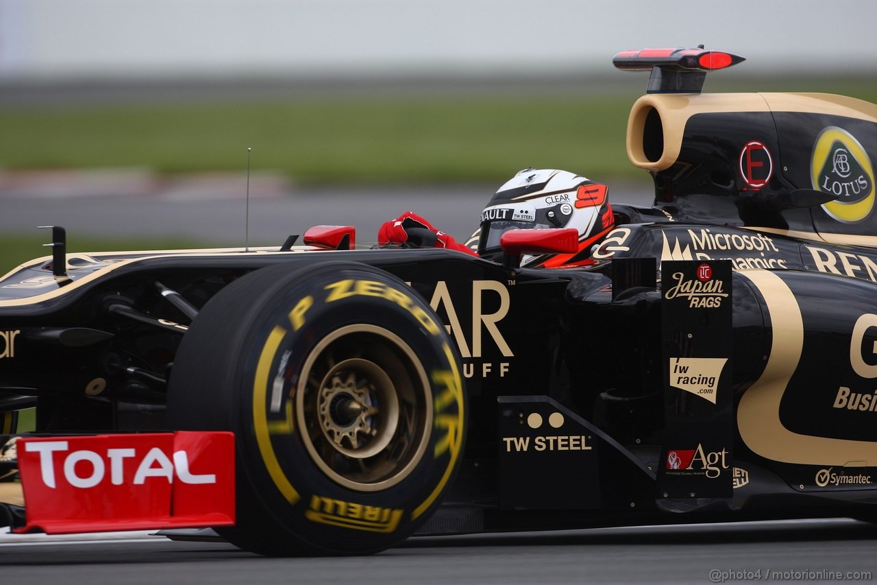 GP CANADA, 08.06.2012- Prove Libere 1,  Kimi Raikkonen (FIN) Lotus F1 Team E20 