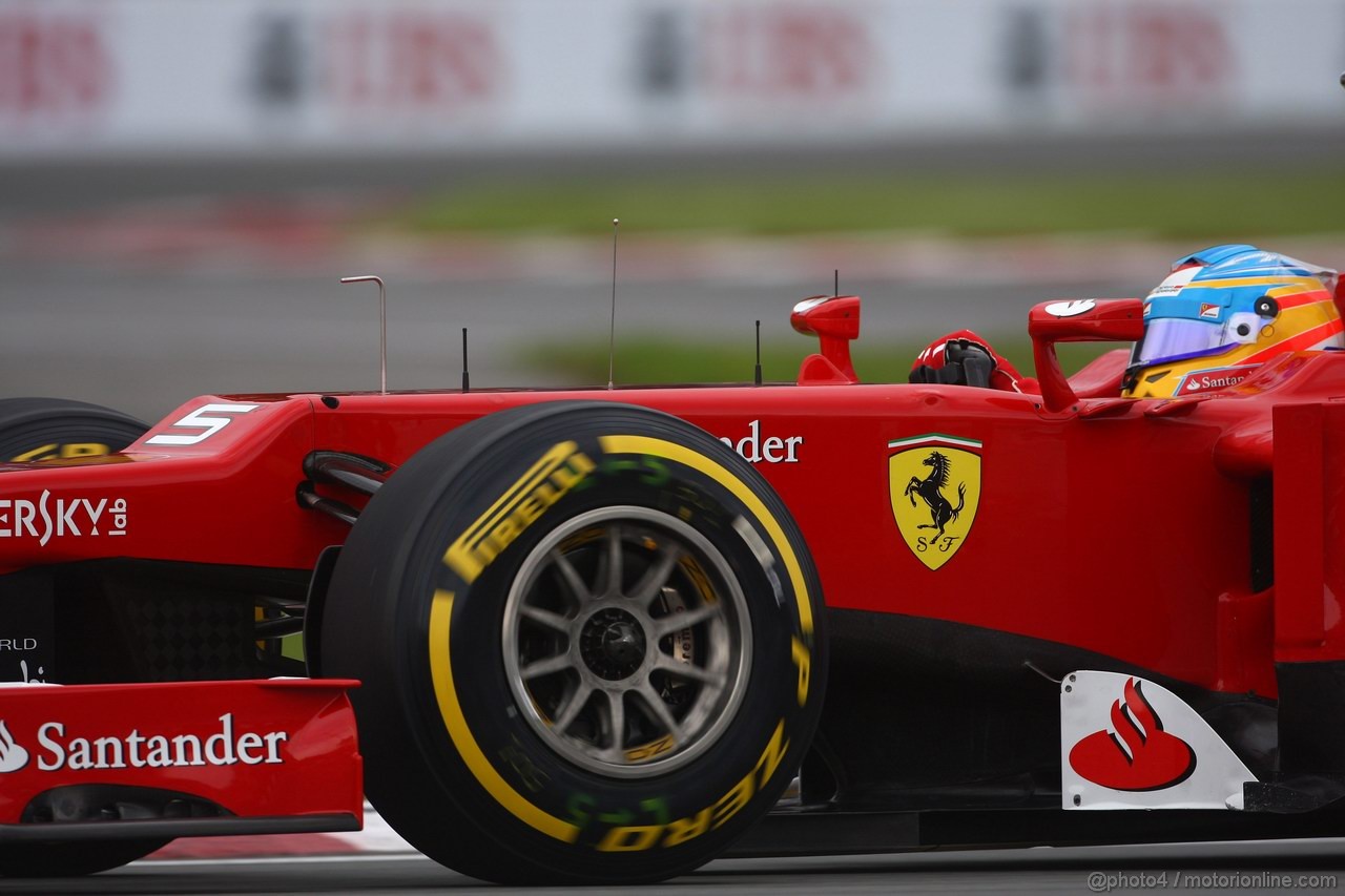 GP CANADA, 08.06.2012- Prove Libere 1, Fernando Alonso (ESP) Ferrari F2012 