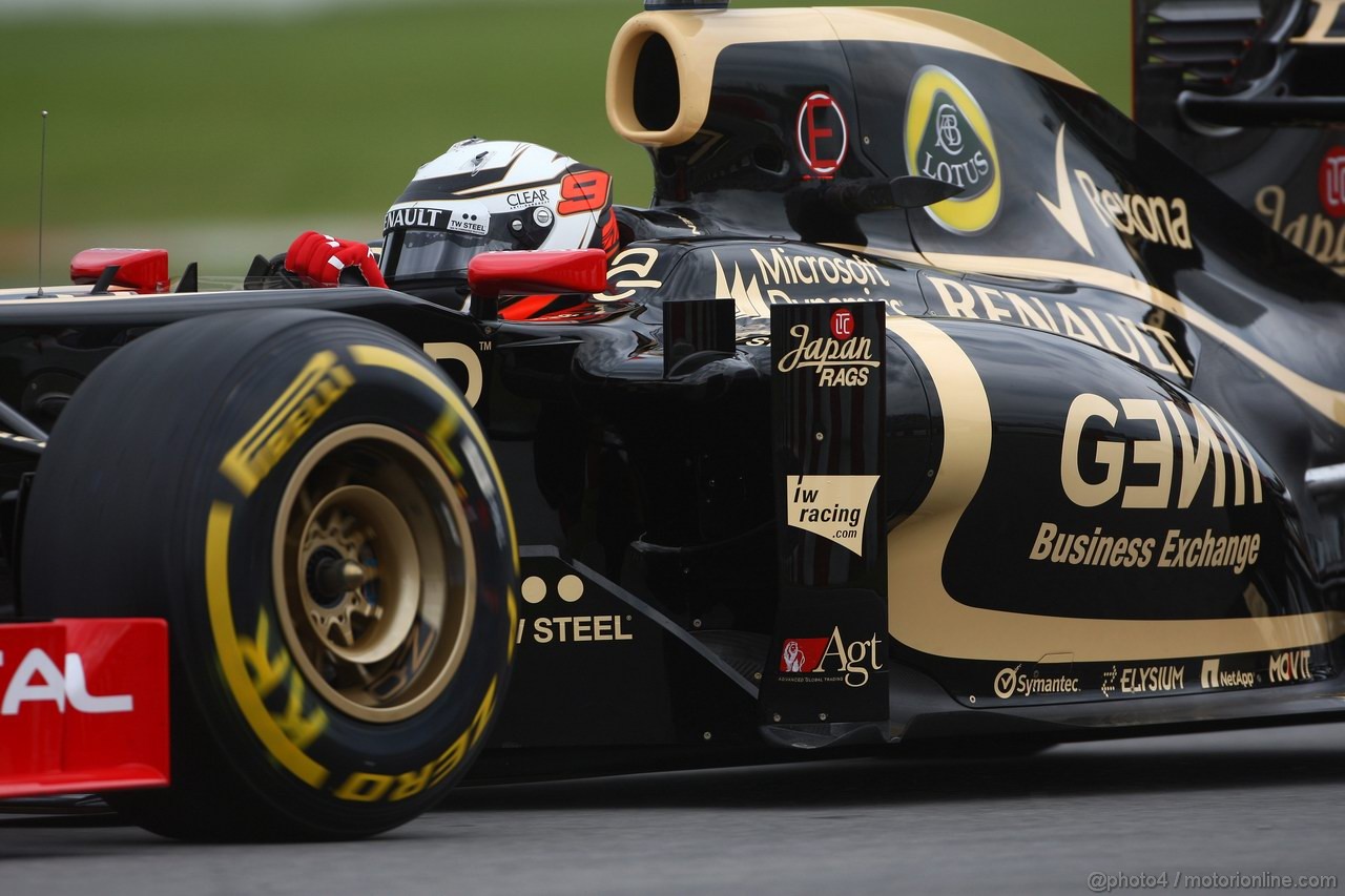 GP CANADA, 08.06.2012- Prove Libere 1,  Kimi Raikkonen (FIN) Lotus F1 Team E20